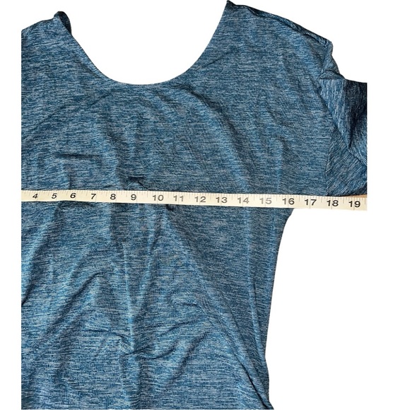 Women’s Lucy Blue Long Sleeve Workout Top - XS - Picture 7 of 9